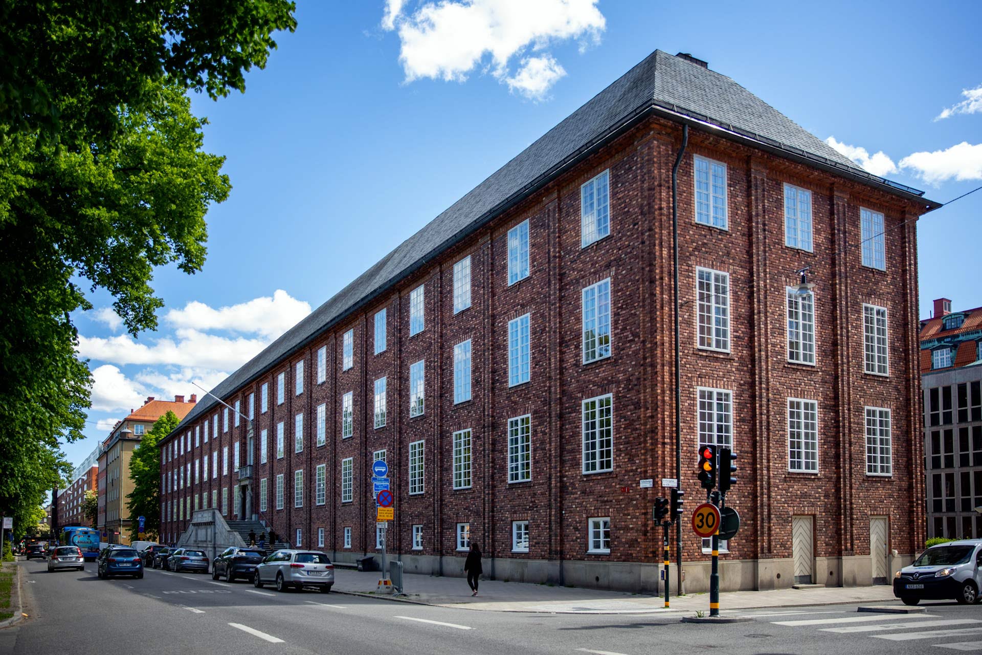 PRV:s hus på Valhallavägen